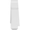 Ekena Millwork Alberta Architectural Grade PVC Gable Bracket, 84"W x 14"H x 4"D x 6"F, 4/12 Pitch GBP084X14X0406ALB00 - alternate 2